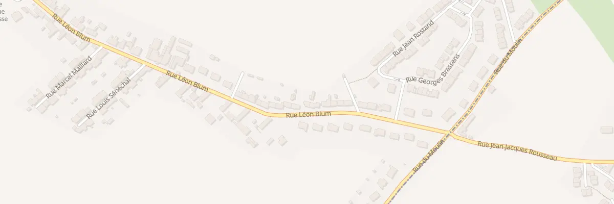 Plan du 47 Rue Leon Blum à Rinxent