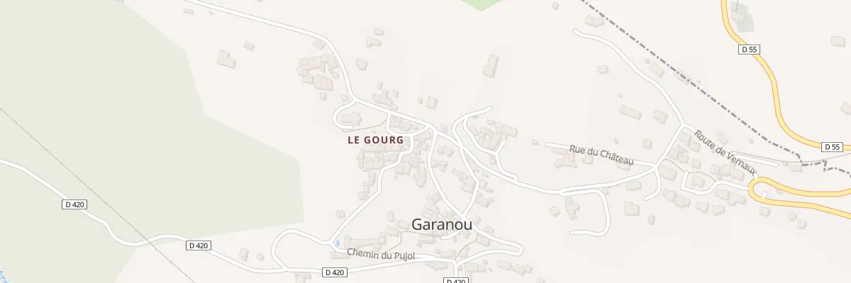 Plan du 57 Rue Principale à Garanou