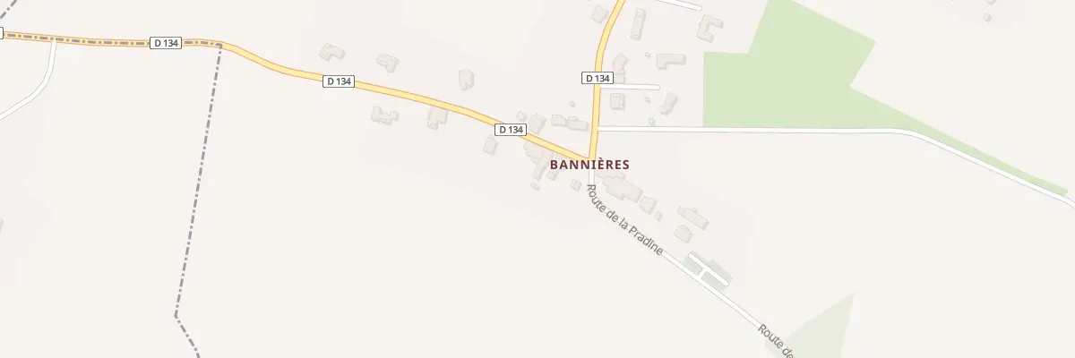Plan du 5010 Banieres à Bannières