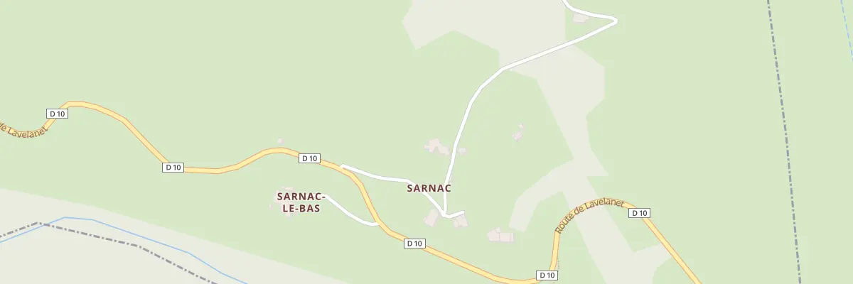 Plan du 5000 Sarnac à Ventenac