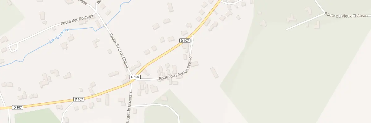 Plan du 2 Rte de l’Ancien Pressoir à Poigny-la-Forêt