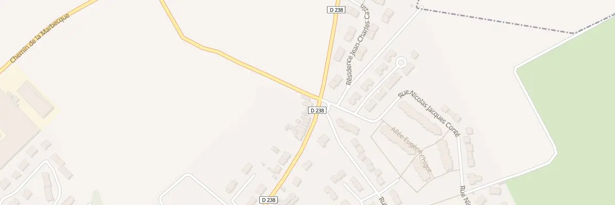 Plan du 603 Rue de Questrecques à Samer