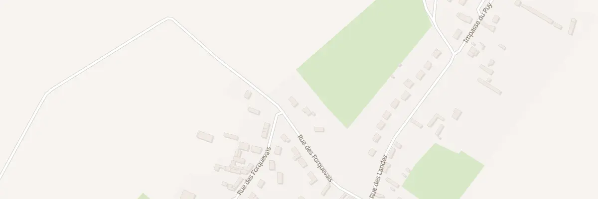 Plan du 6 Rue des Forquevais à Talmontiers