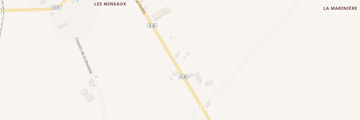 Plan du 3 Rte des Deux Forêts à Orville