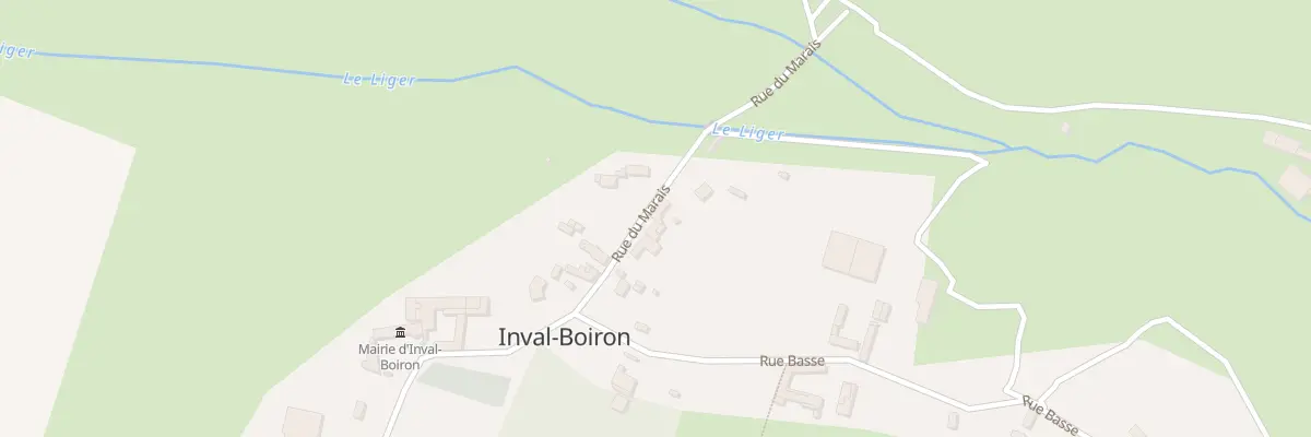 Plan du 5034 Inval à Inval-Boiron