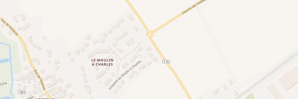 Plan du 12 Imp du Moulin à Charles à Saint-Ay