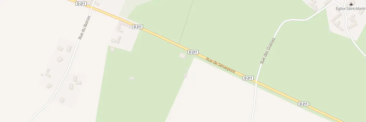 Plan du 14 Rue Senarpont à Inval-Boiron