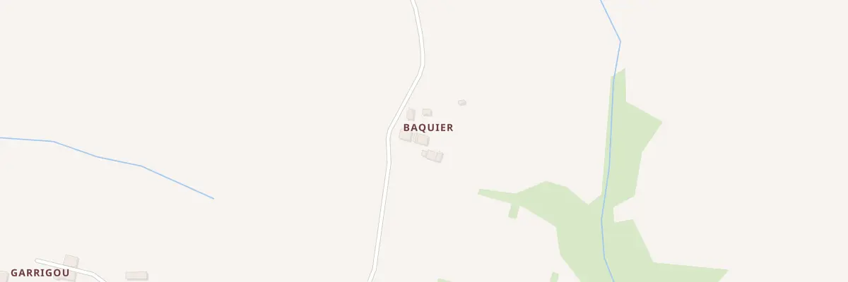 Plan du 319 Hameau de Baquier à Belpech