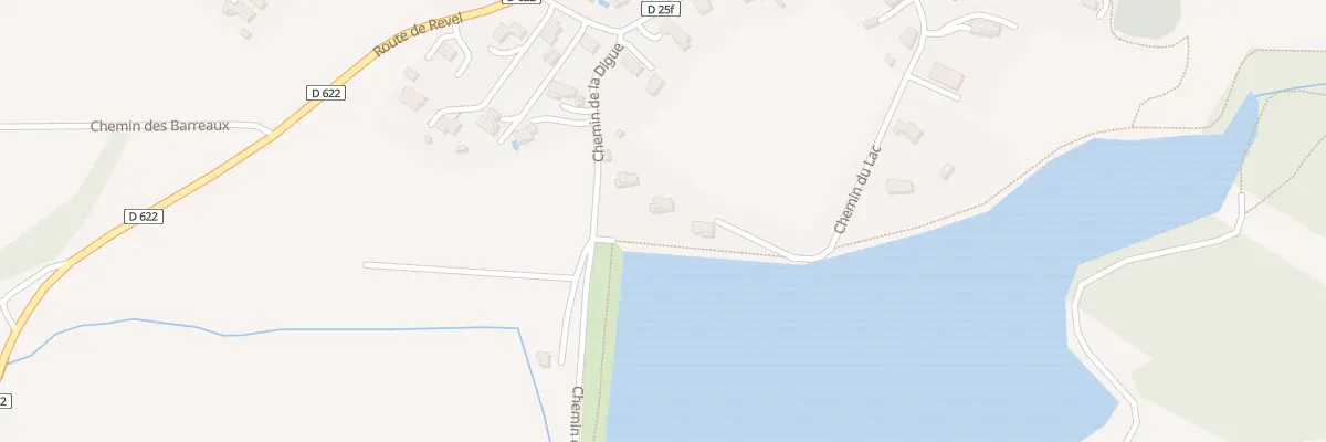 Plan du 3 Che de la Digue à Vallègue