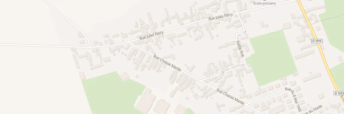 Plan du 15 Rue Chasse-marée à Neuville-Coppegueule