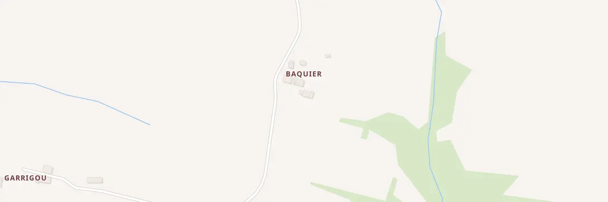 Plan du 320 Hameau de Baquier à Belpech