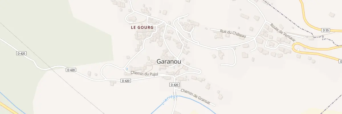 Plan du 102 Village de Garanou à Garanou
