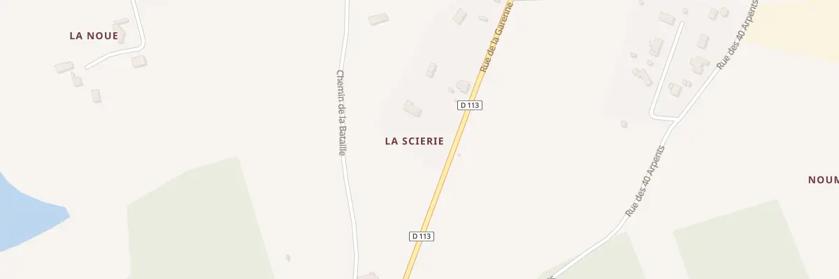 Plan du 4 Rte de la Marolle-en-Sologne à Villeny