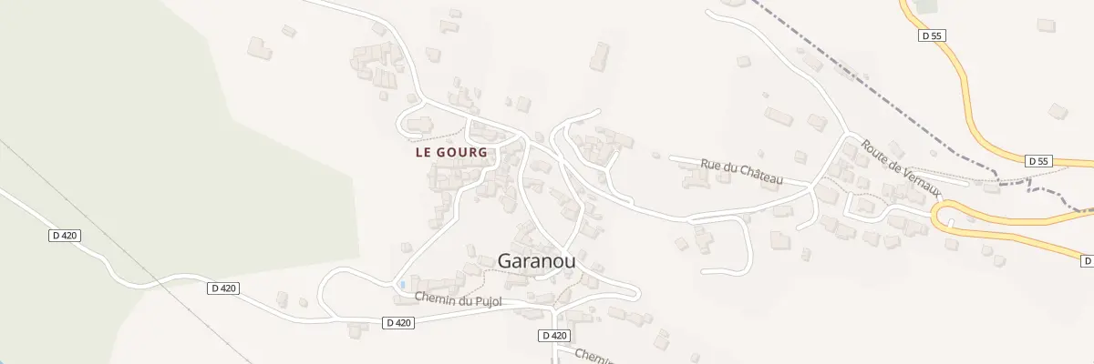 Plan du 48 Rue Principale à Garanou
