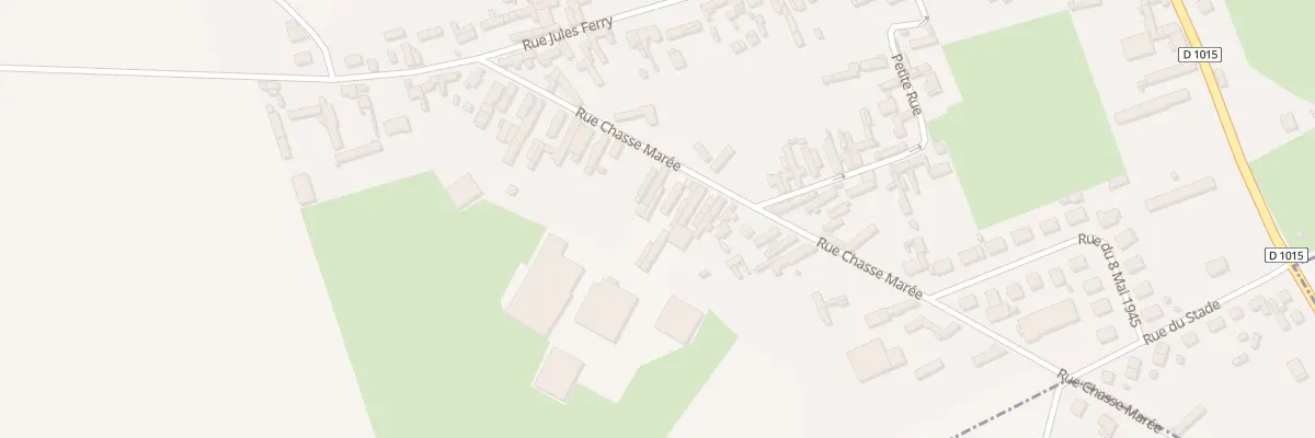 Plan du 24 Rue Chasse-marée à Neuville-Coppegueule