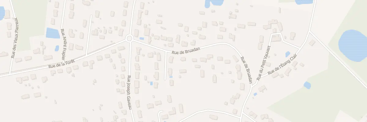 Plan du 80 Rue de Bruadan à Romorantin-Lanthenay