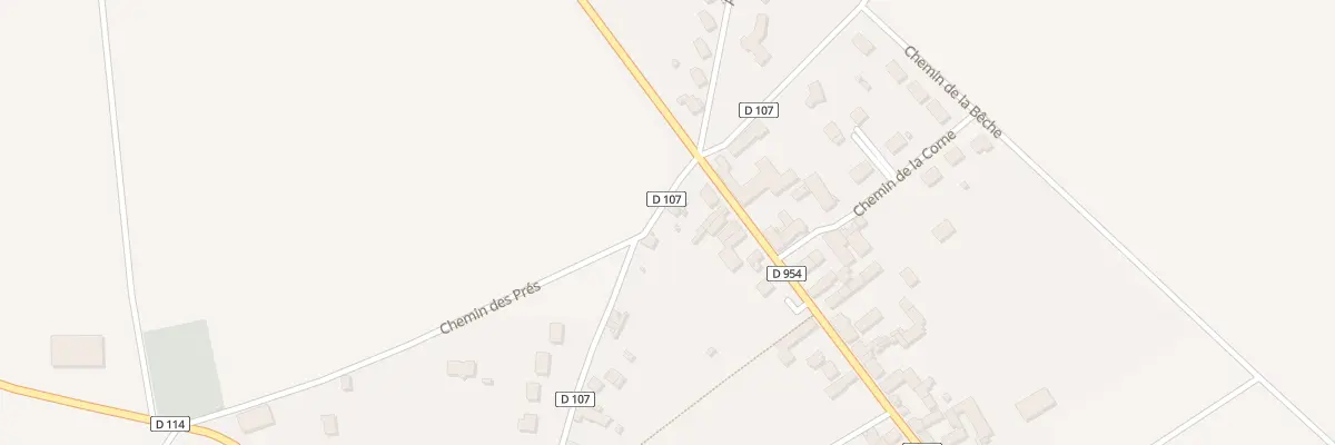 Plan du 12 Rue du Chateau d’Eau à Ymonville