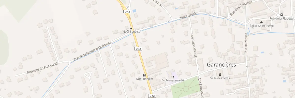 Plan du 10 Rue Noel Benoist à Garancières