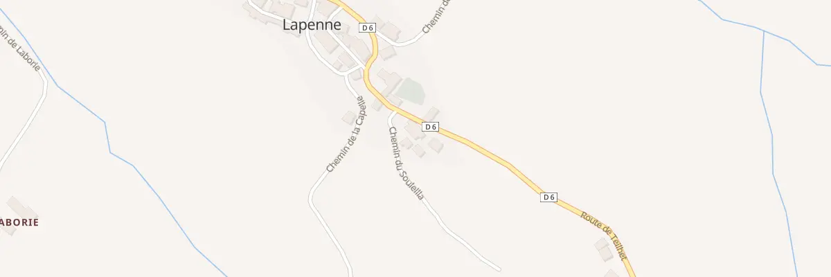 Plan du 11 Village de Lapenne à Lapenne
