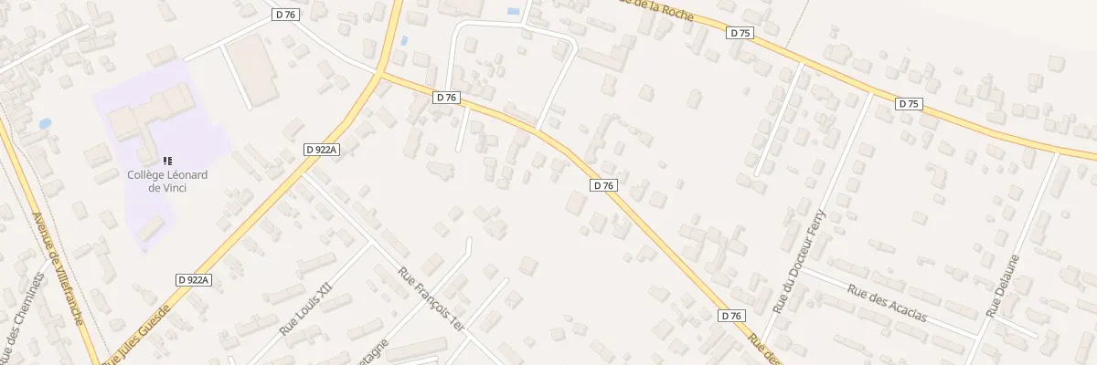 Plan du 29 Rue des Papillons à Romorantin-Lanthenay