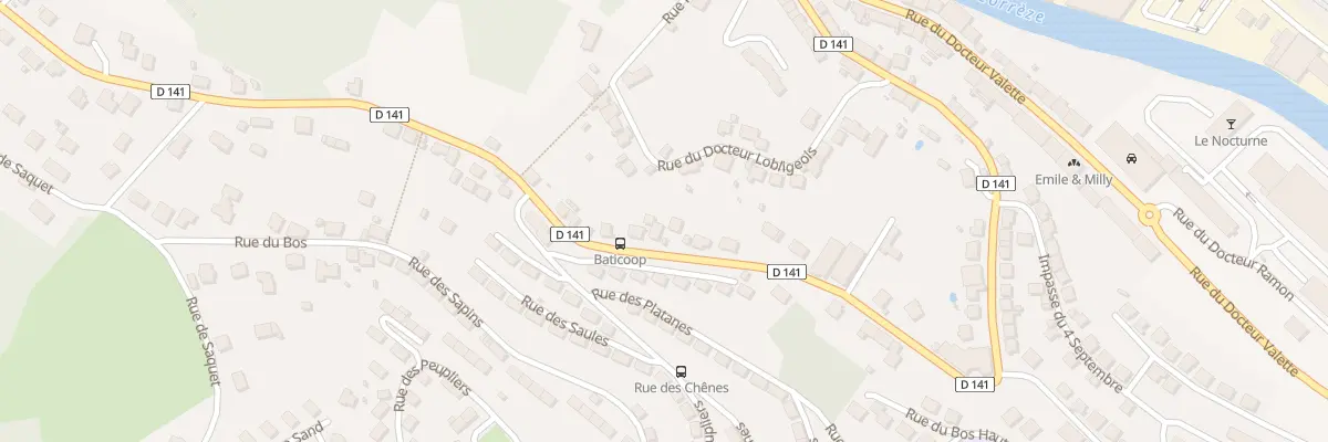 Plan du 52T Rue du Quatre Septembre à Tulle