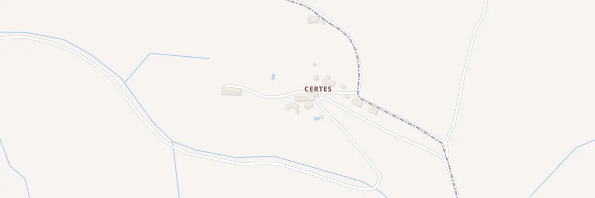 Plan du 128 Certes-hameau à Gaudiès