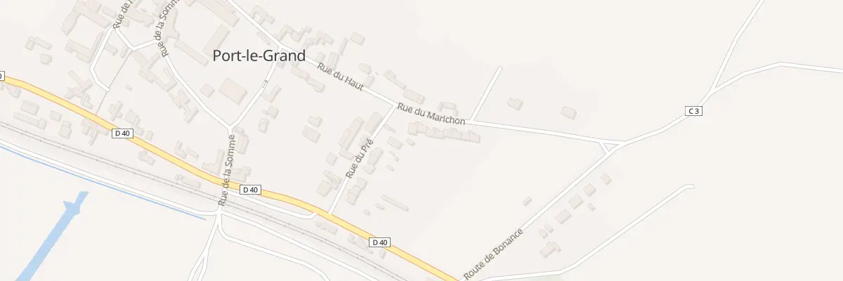 Plan du 16 Rue du Marichon à Port-le-Grand