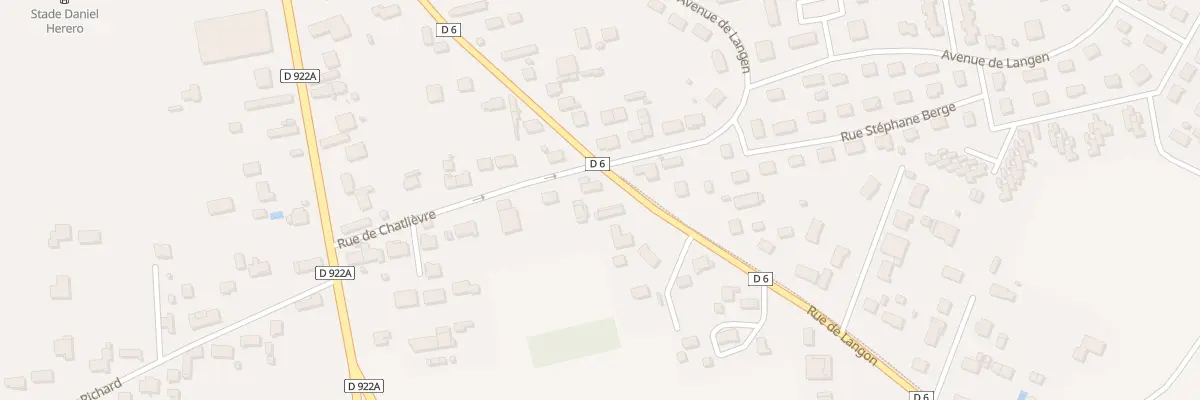 Plan du 32 Rue de Langon à Romorantin-Lanthenay