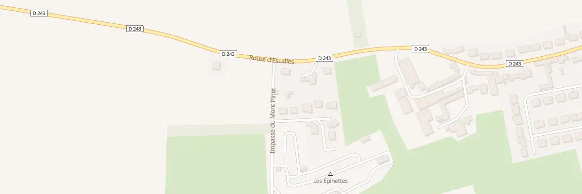 Plan du 53 Imp du Mont Pinet à Peuplingues