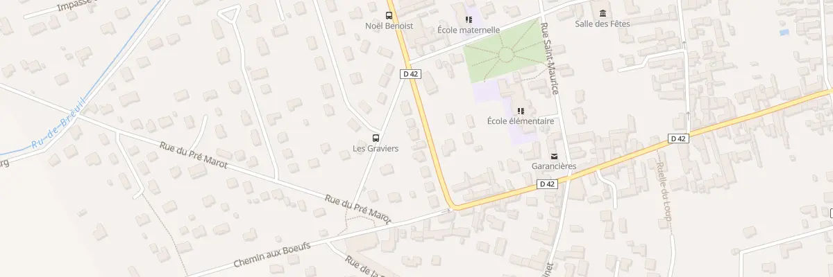 Plan du 5 Rue Noel Benoist à Garancières