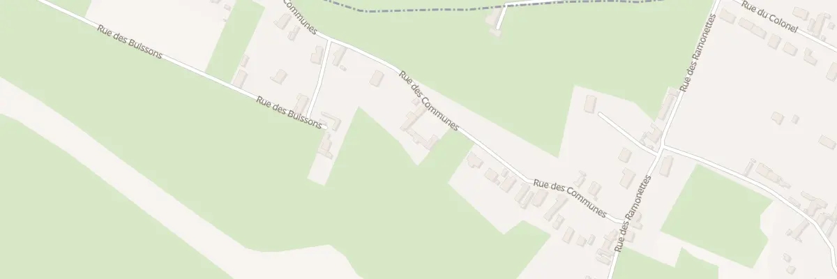 Plan du 13 Rue des Communes à Ferques