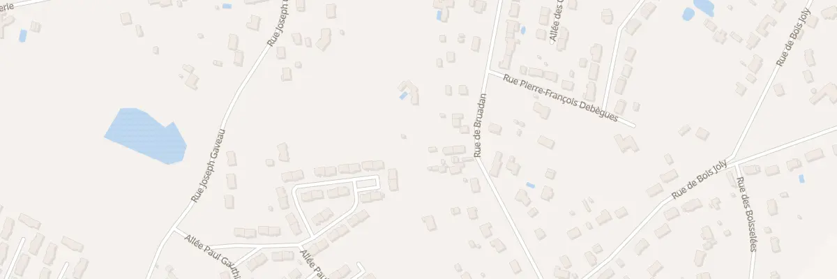 Plan du 24A Rue de Bruadan à Romorantin-Lanthenay