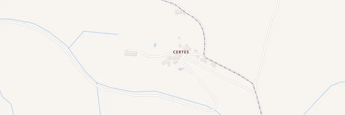 Plan du 129 Certes-hameau à Gaudiès