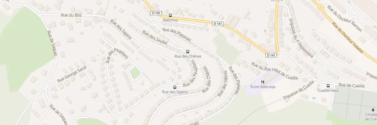 Plan du 76 Rue des Peupliers à Tulle