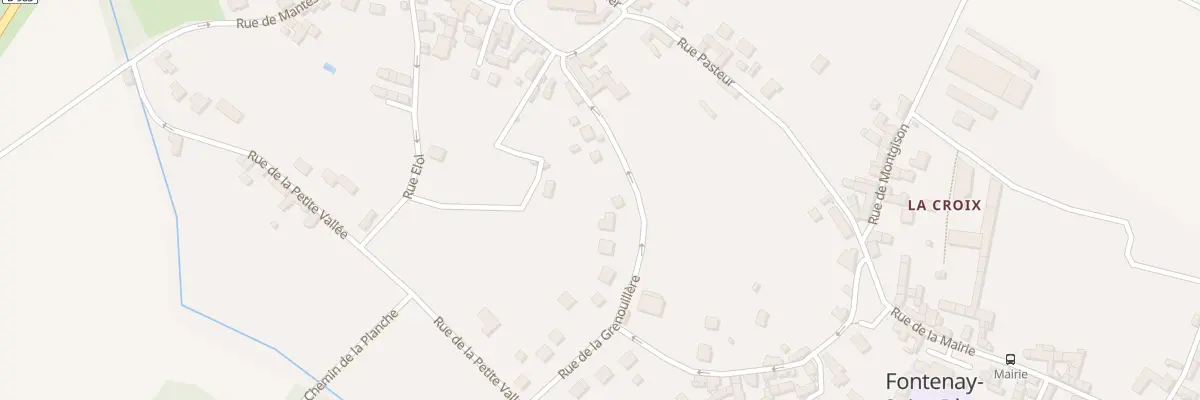 Plan du 14 Rue de la Grenouillére à Fontenay-Saint-Père