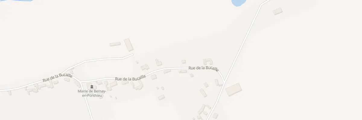 Plan du 543 Rue de la Bucaille à Bernay-en-Ponthieu