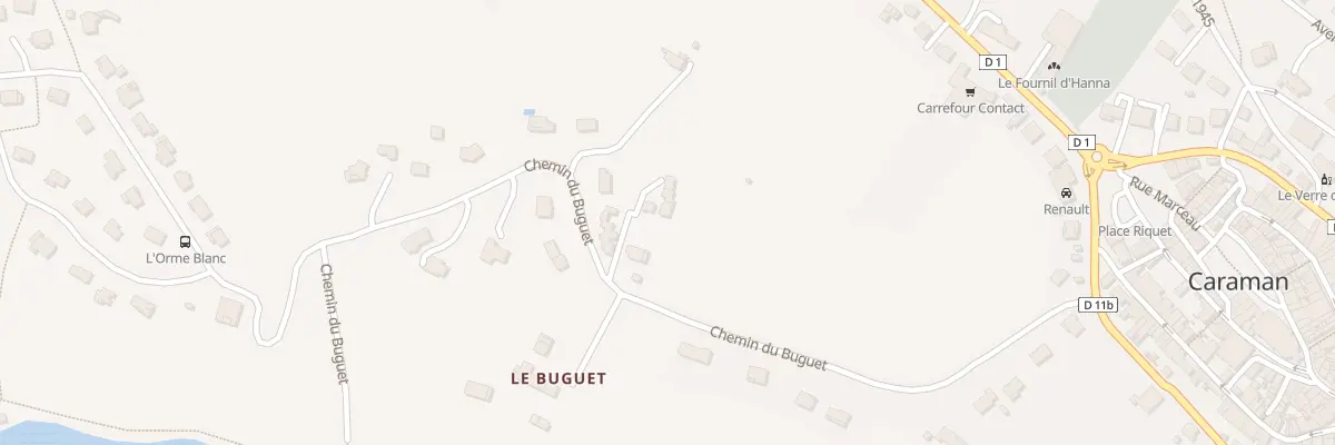 Plan du 6 Imp des Cerisiers à Caraman