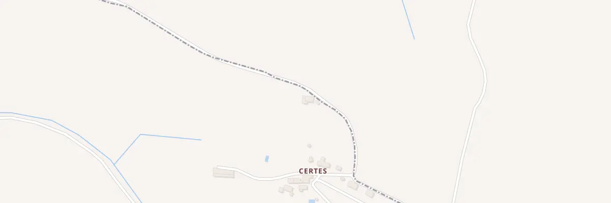 Plan du 119 Certes à Gaudiès