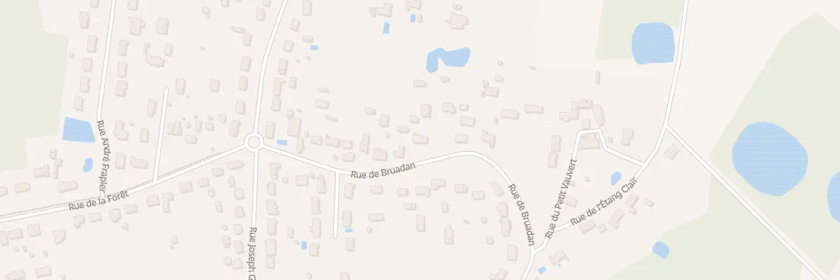 Plan du 61 Rue de Bruadan à Romorantin-Lanthenay