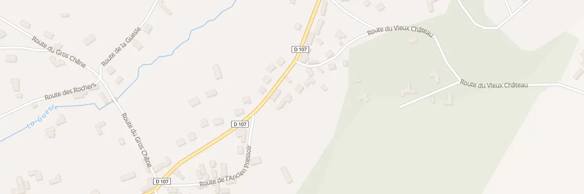 Plan du 13 Rte d’Epernon à Poigny-la-Forêt