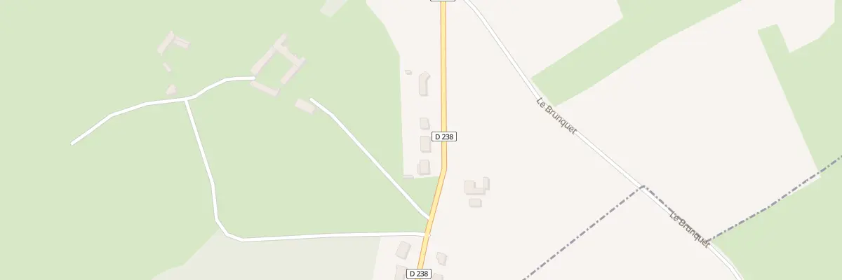 Plan du 656 Rte de Samer à Questrecques