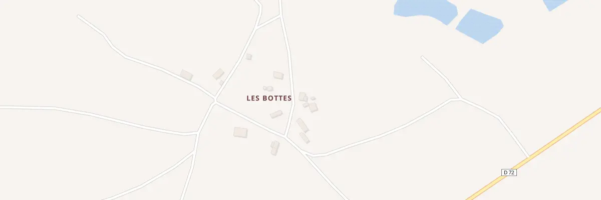Plan du 6 Les Bottes à Montchevrier