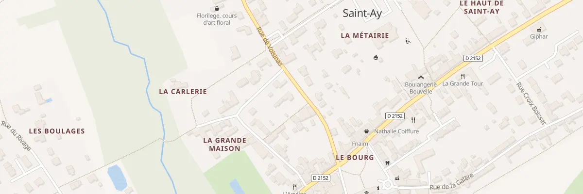 Plan du 13 Rue de Voisinas à Saint-Ay