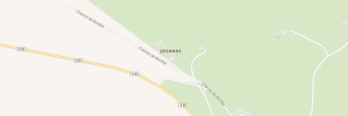 Plan du 5240 Jouanas à Saint-Projet