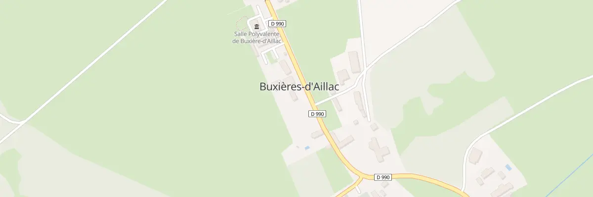 Plan du 5 Rte de Châteauroux à Buxières-d’Aillac