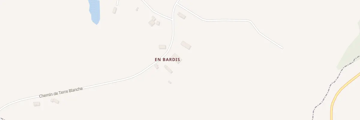 Plan du 885 Che de Terre Blanche à Mascarville