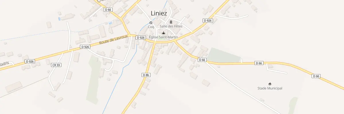 Plan du 15 Pl de l’Eglise à Liniez