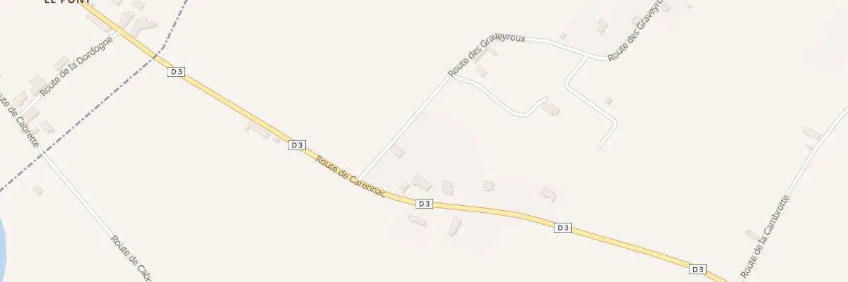 Plan du 439 Rte des Graveyroux à Tauriac