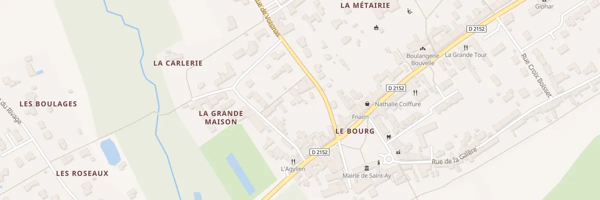 Plan du 3 Rue de Voisinas à Saint-Ay
