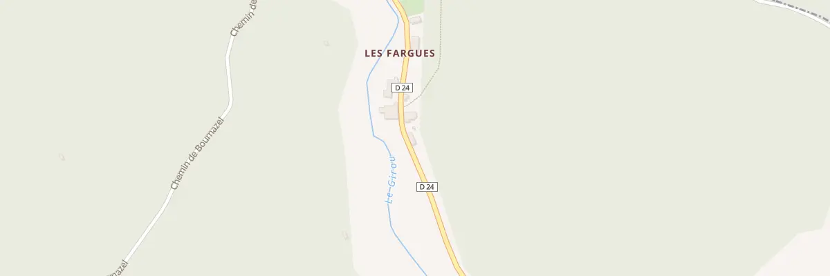 Plan du 911 Rte de Limogne à Cénevières